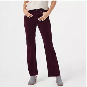 LOGO by Lori Goldstein Stretch Corduroy Pants
